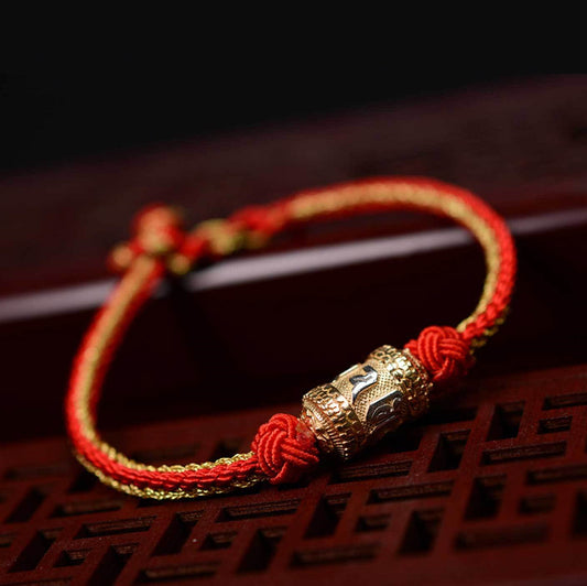 Tibetan Mantra Bracelet - Protection & Luck