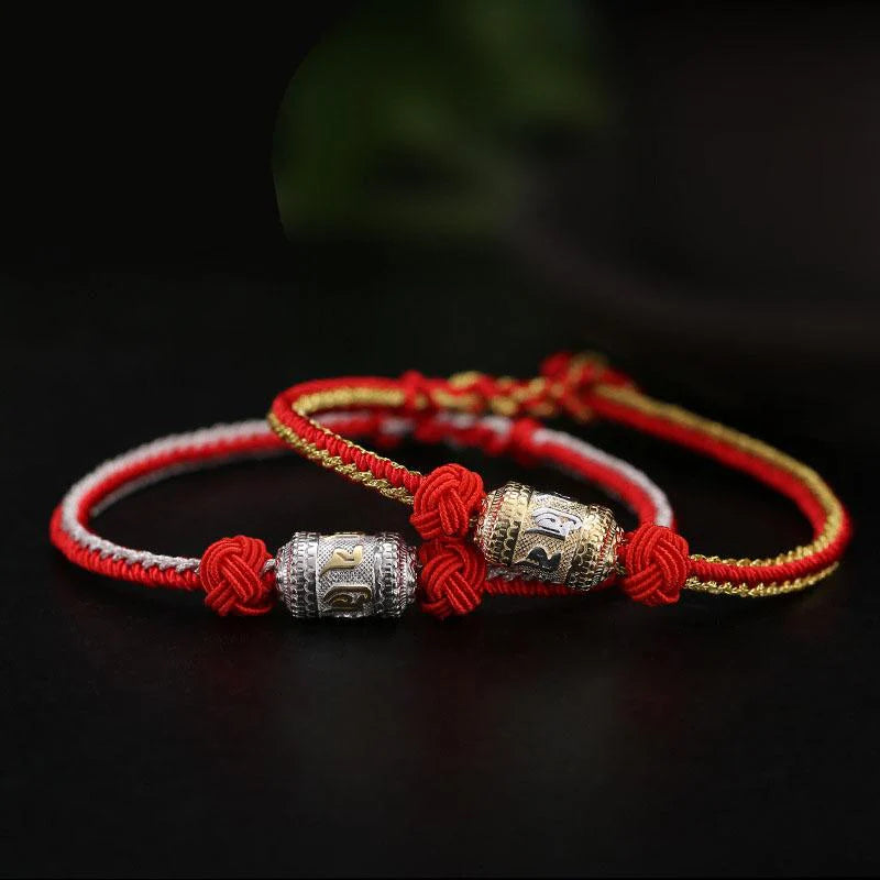 Tibetan Mantra Bracelet - Protection & Luck