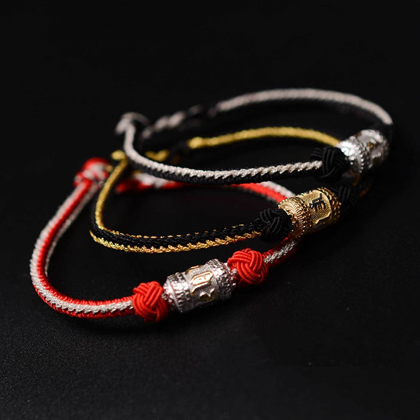 Tibetan Mantra Bracelet - Protection & Luck