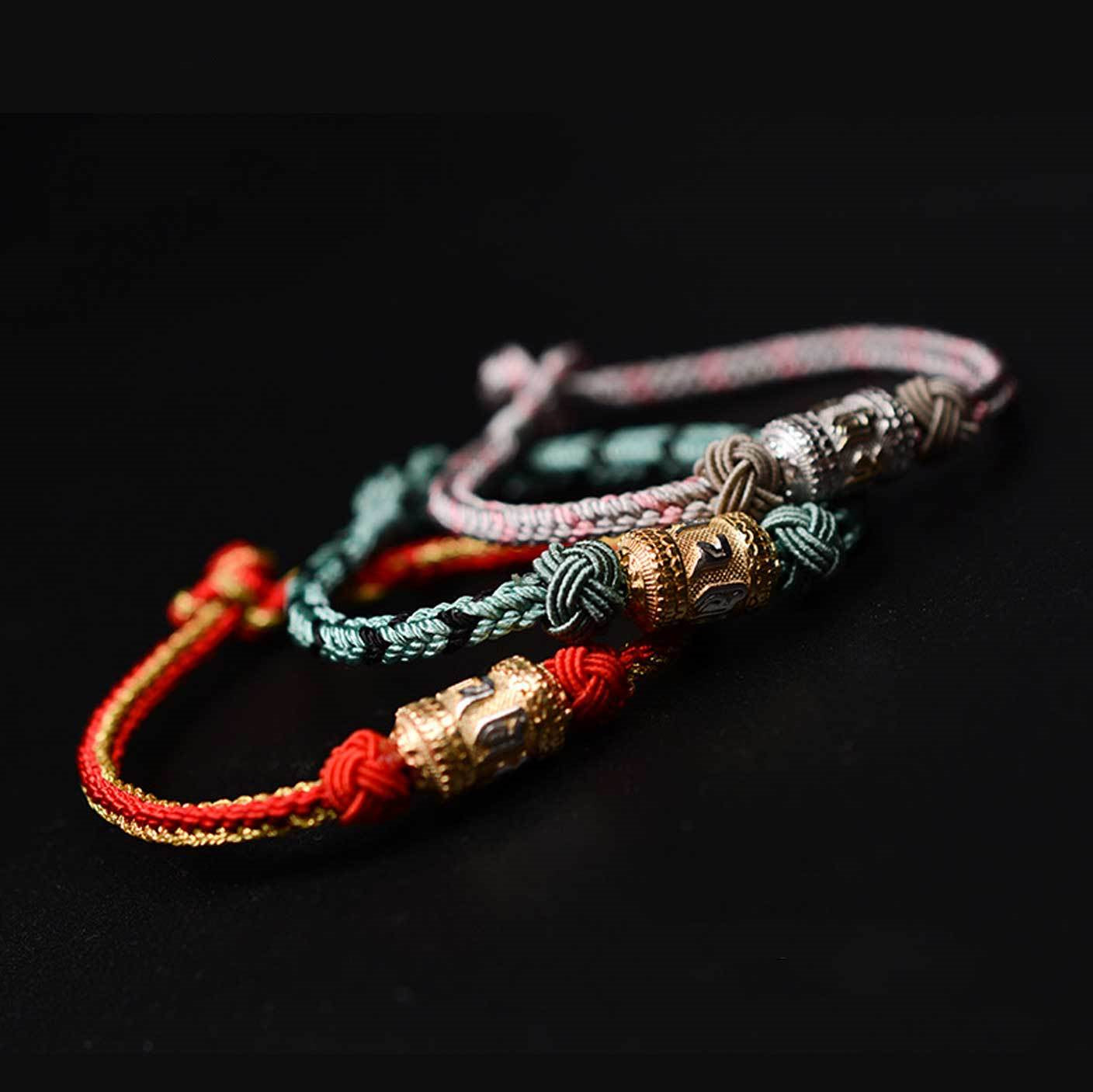 Tibetan Mantra Bracelet - Protection & Luck