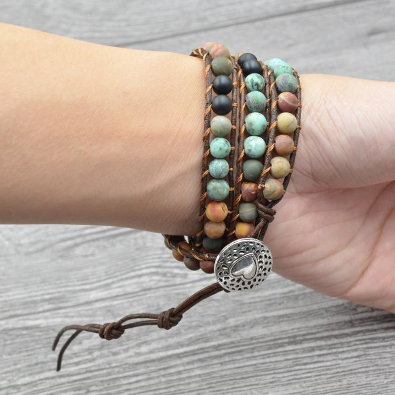 Balanced Life Agate Bracelet- Calming & Balancing