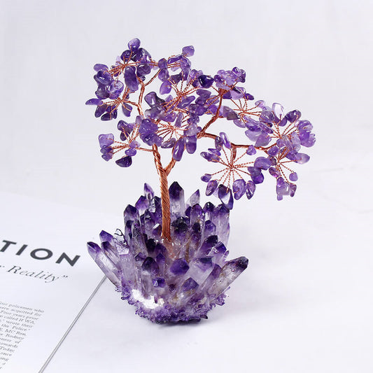 Feng Shui Amethyst Crystal Tree- Crystal Tree of Life