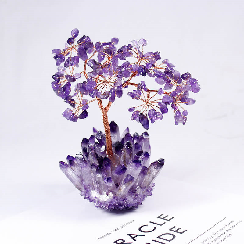 Feng Shui Amethyst Crystal Tree- Crystal Tree of Life