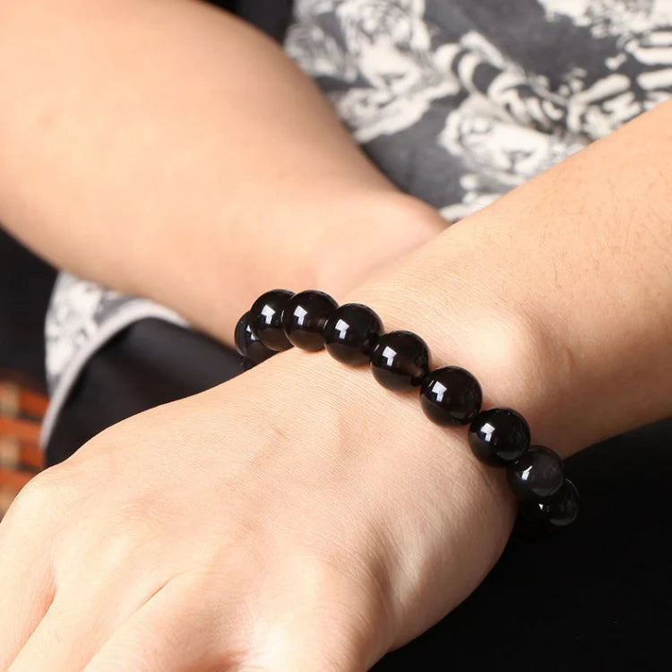 Natural Rainbow Obsidian - Crystal Bracelet