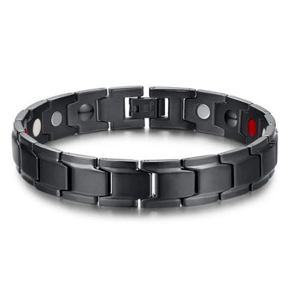 Magnetic Therapy Bracelets- Black, Silver, Gold