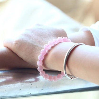 Rose Quartz Love Bracelet- Inspire & Attract Love