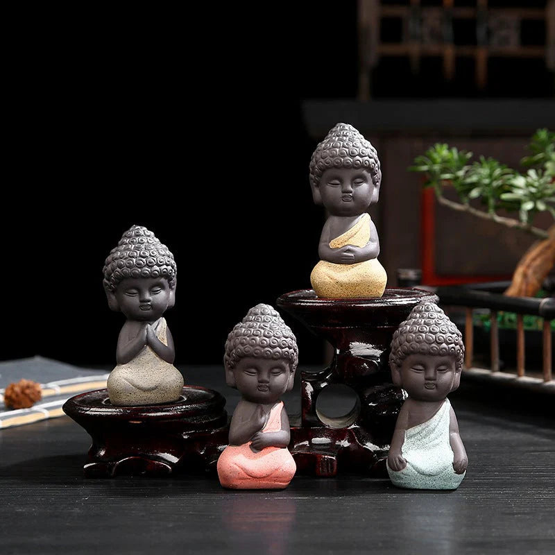 The 4 Noble Truths Figurines- Mini Buddha