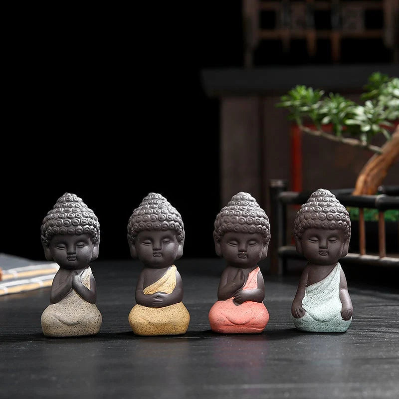 The 4 Noble Truths Figurines- Mini Buddha