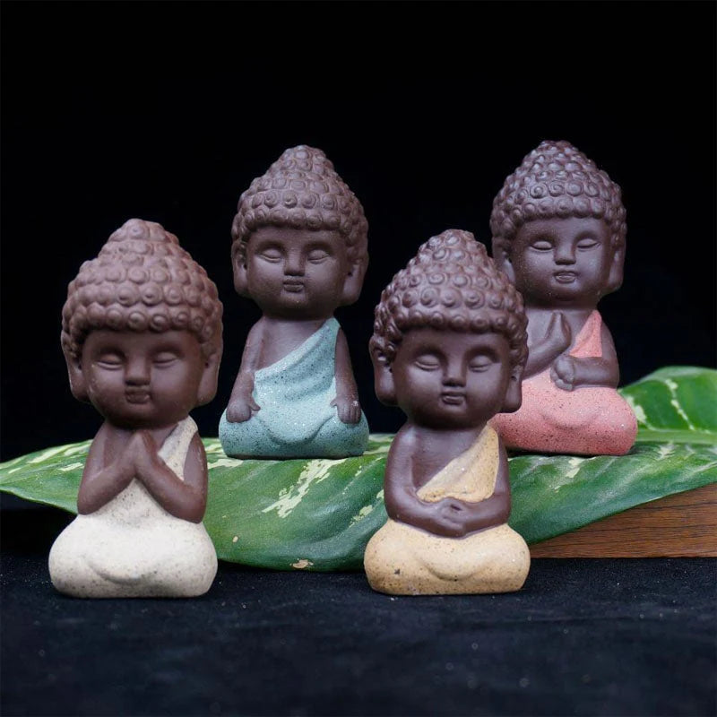 The 4 Noble Truths Figurines- Mini Buddha