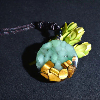 Tree of Life Orgonite Necklace- Energy Protection