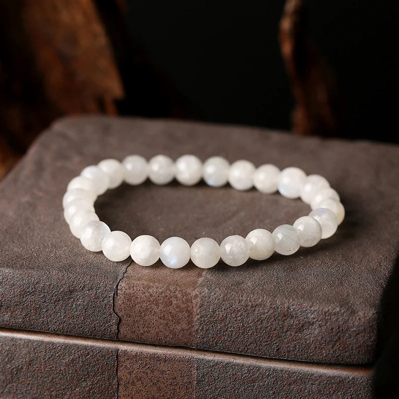 White Moonstone Bracelet- Feminine Energy